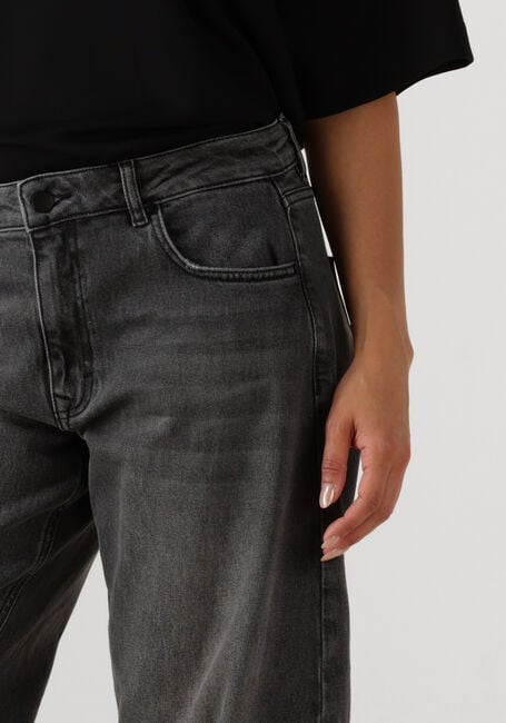 Grijze MY ESSENTIAL WARDROBE Straight leg jeans BALOOMW 139 HIGH BARREL - large