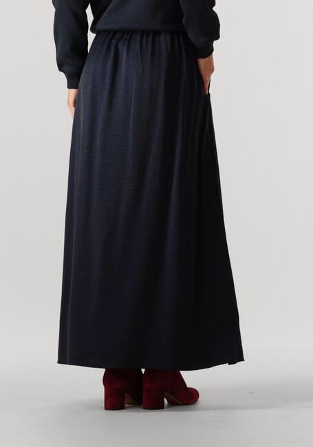 Donkerblauwe JANSEN AMSTERDAM Maxirok DAHLIA ROK WS 694 LONG - large