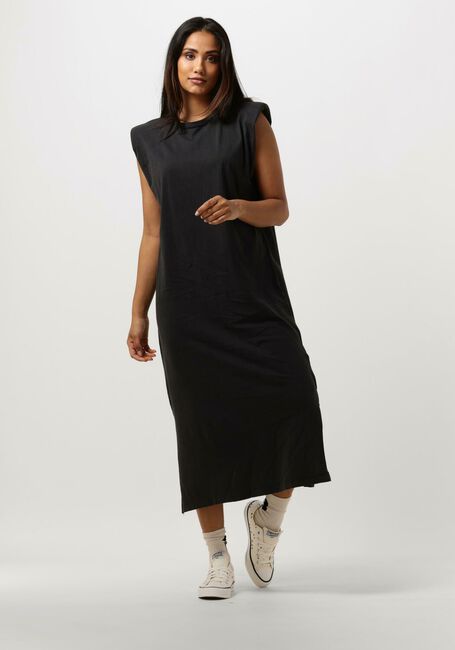 Zwarte CO'COUTURE Midi jurk EDUARDA ACID TEE DRESS - large