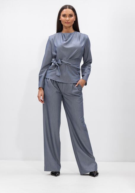 Blauwe CO'COUTURE  TENGA PLEAT BLOUSE - large