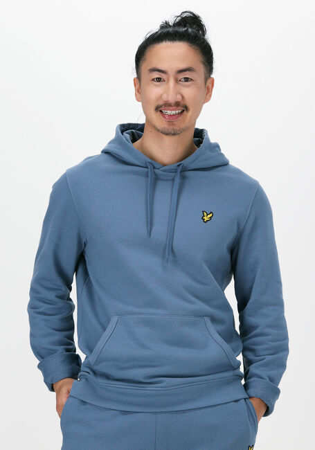 LYLE & SCOTT PULLOVER HOODIE Pulls & Gilets en bleu - large