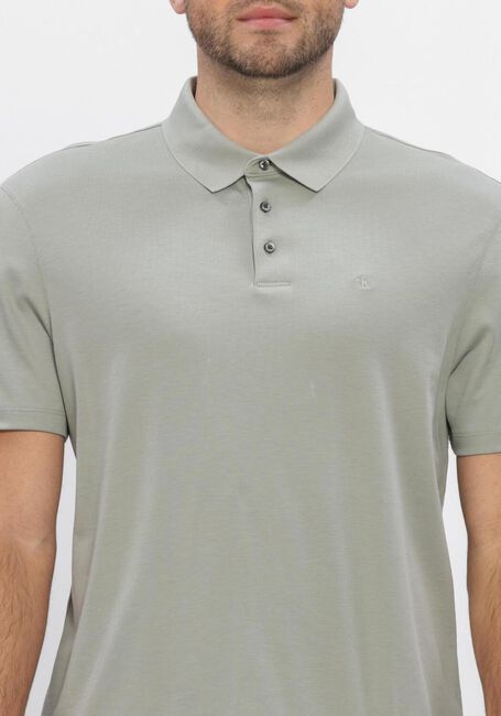 CALVIN KLEIN Polo SS SUPIMA CHEST EMB POLO en vert - large