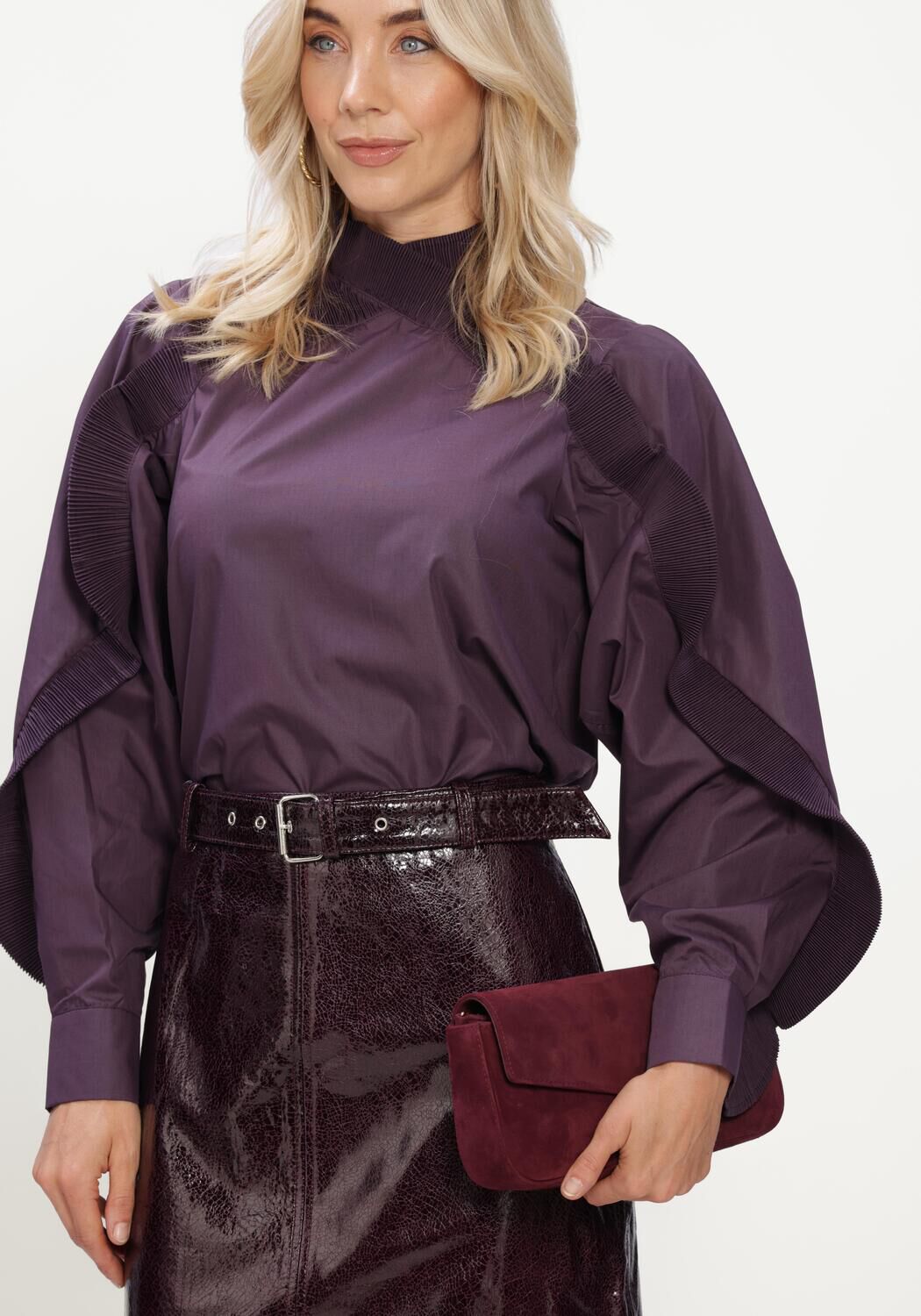 COPENHAGEN MUSE CMPLEAT-BLOUSE Blouses en violet - large