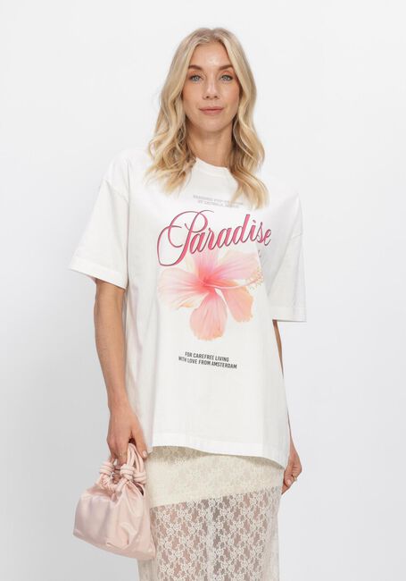 CATWALK JUNKIE OVERSIZED GRAPHIC T-SHIRT Hauts & T-shirts en blanc - large