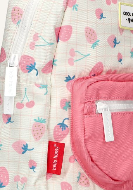Witte HELLO HOSSY Rugtas BERRY BLOOM Witte HELLO HOSSY Rugtas BERRY BLOOM - large