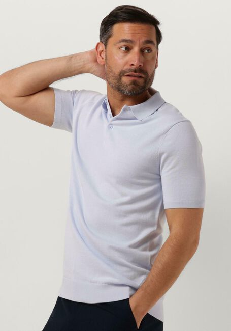 SAINT STEVE Polo CHRIS Bleu clair - large