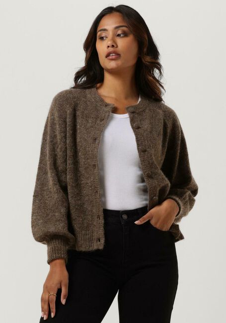 MSCH COPENHAGEN Gilet MAIMEE MOHAIR CARDIGAN en marron - large
