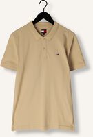 Beige TOMMY JEANS Polo TJM SLIM PLACKET POLO EXT Beige TOMMY JEANS Polo TJM SLIM PLACKET POLO EXT - medium