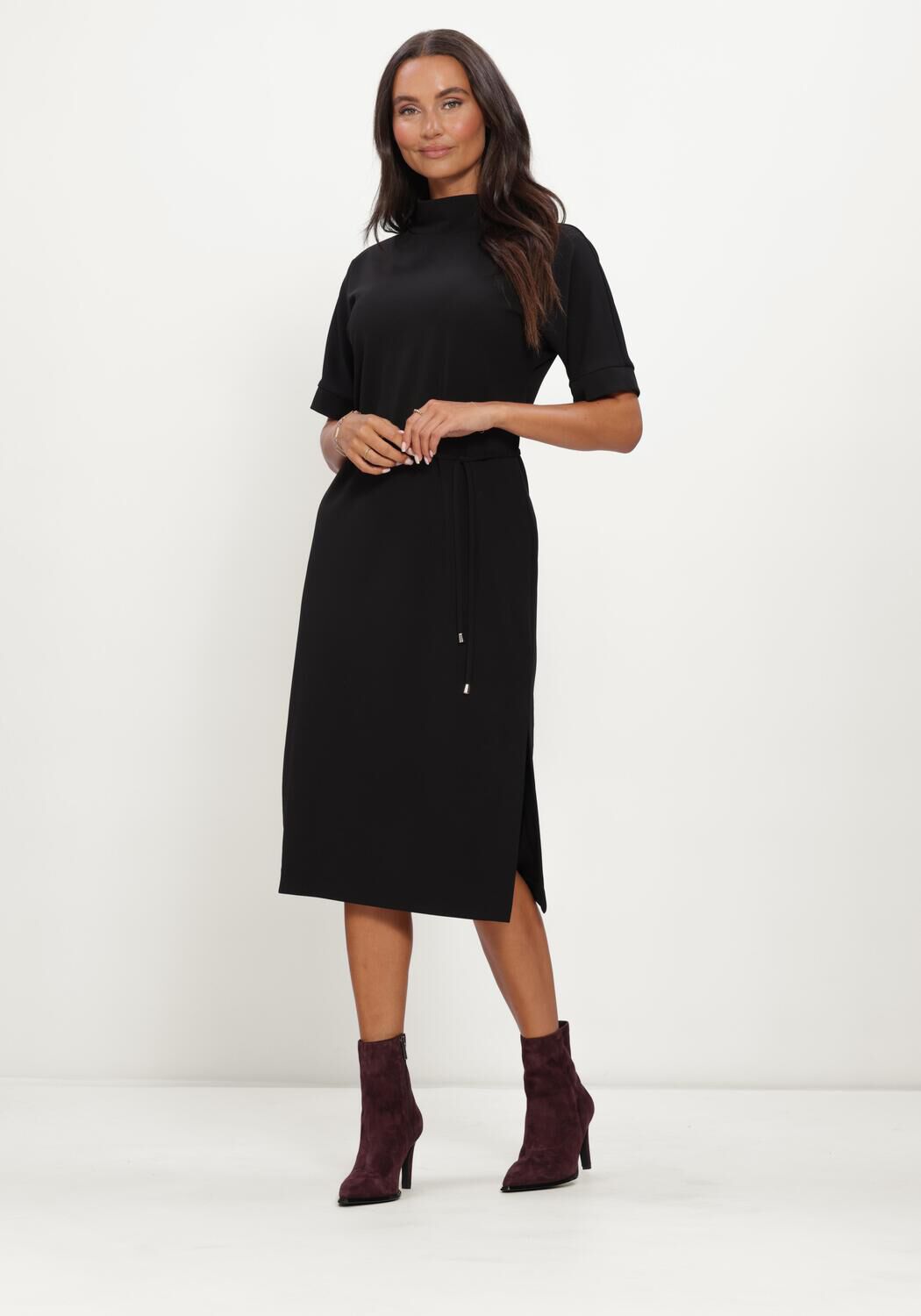 Zwarte ANA ALCAZAR Mini jurk 042197.3912 - large