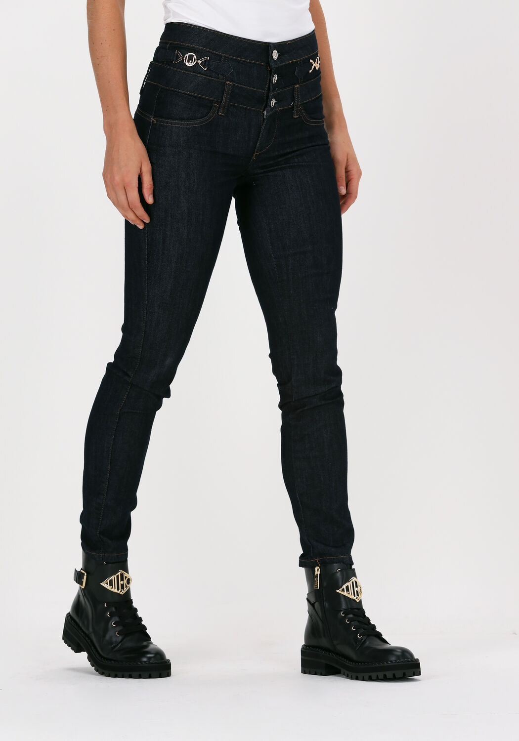 LIU JO Skinny jeans B.UP RAMPY H.W. NORMAL WASH en bleu Omoda