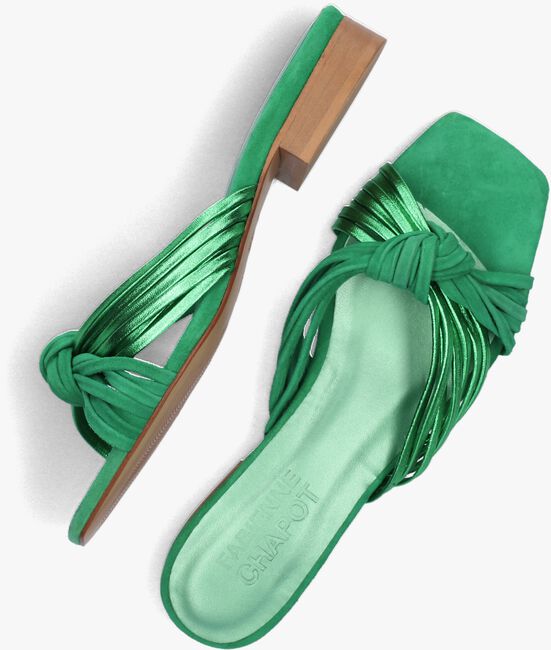 FABIENNE CHAPOT MOMO SANDAL Tongs en vert - large