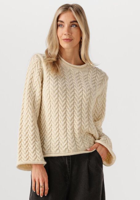 Ecru MODSTRÖM Trui KURTISMD O-NECK - large