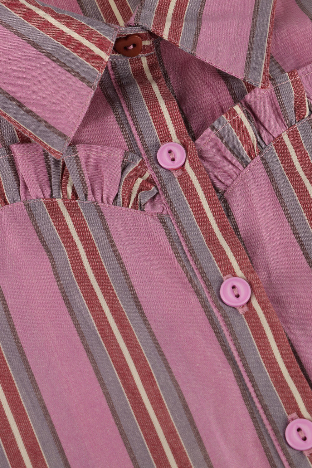 Roze Labo de Colores Mini jurk RAINBOW - large