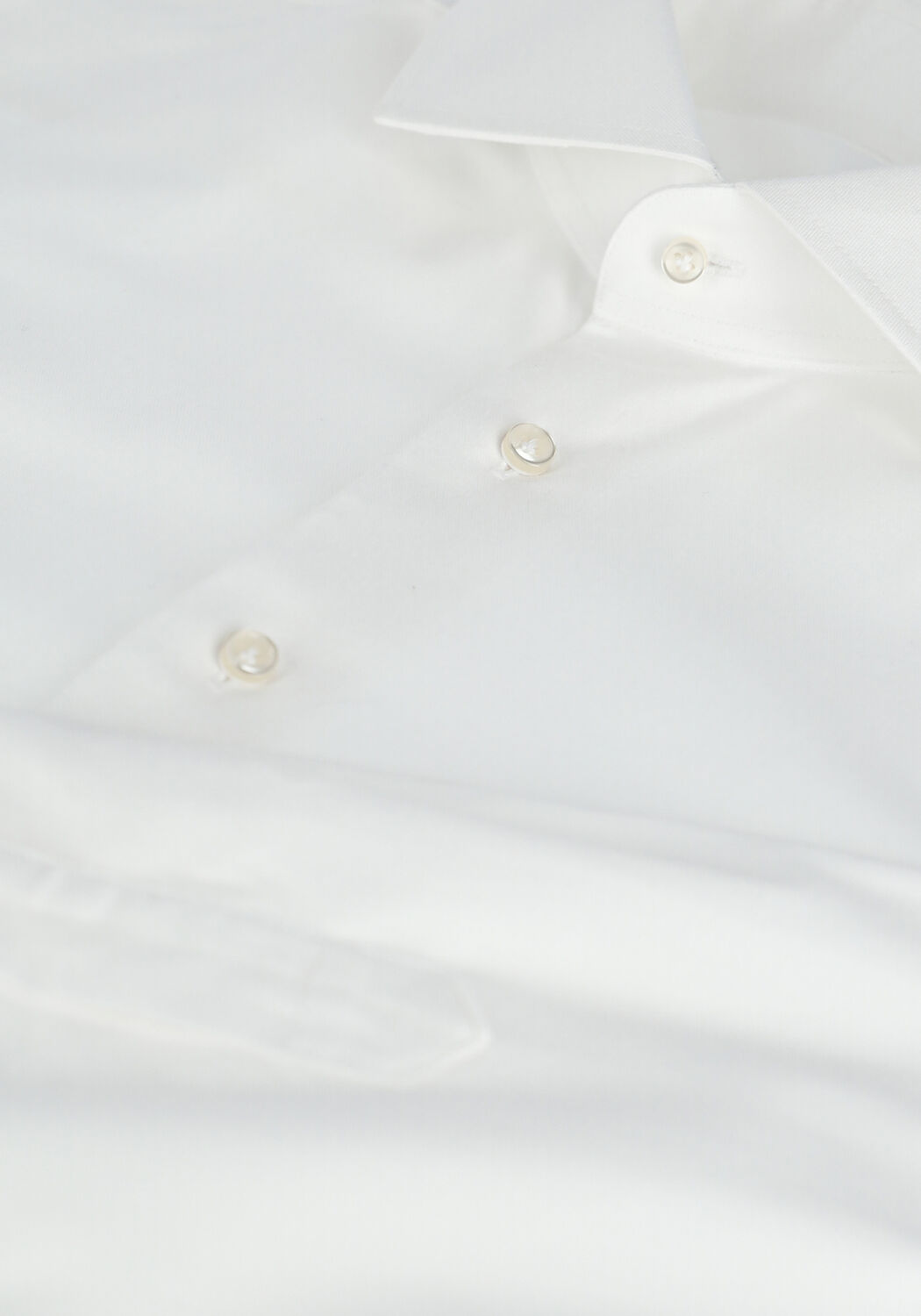 Witte PROFUOMO Klassiek overhemd HULL - large