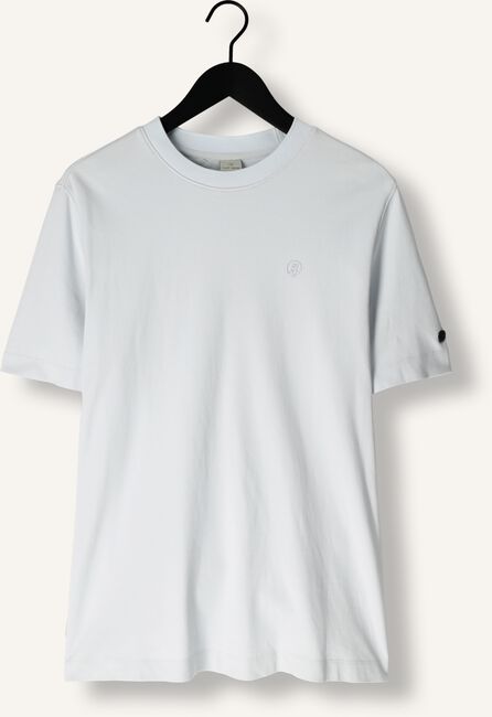 Lichtblauwe CAST IRON T-shirt SHORT SLEEVE R-NECK REGULAR FIT INTERLOCK Lichtblauwe CAST IRON T-shirt SHORT SLEEVE R-NECK REGULAR FIT INTERLOCK - large
