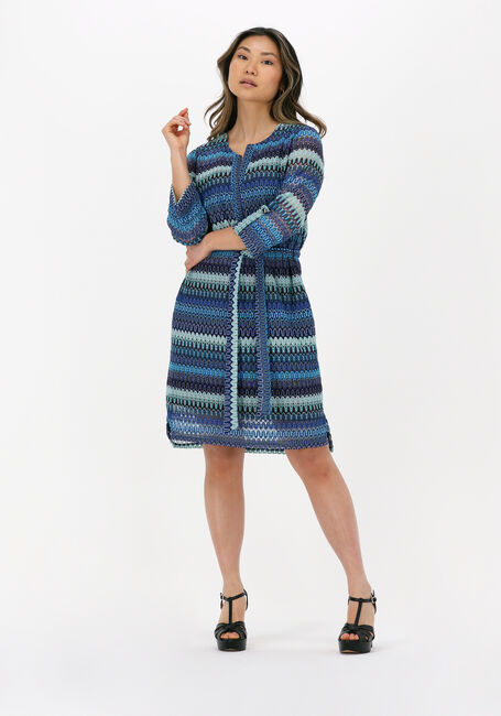 ANA ALCAZAR Mini robe SHIRT DRESS WCA en bleu - large