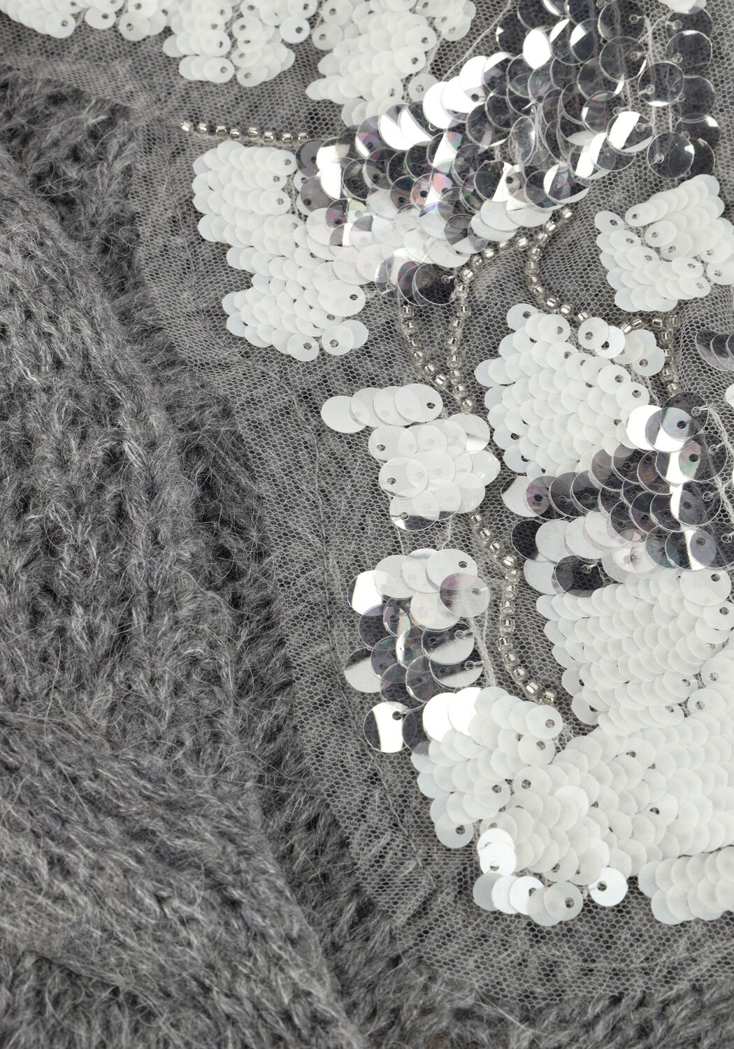 LIU JO Pull MAGLIA CHIUSA M/L en gris - large