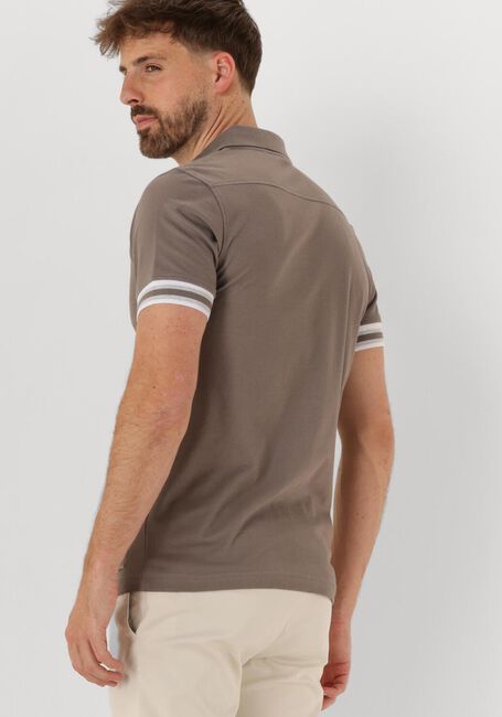 GENTILUOMO Polo POLO 3 BUTTON SS J2006-219 en taupe - large