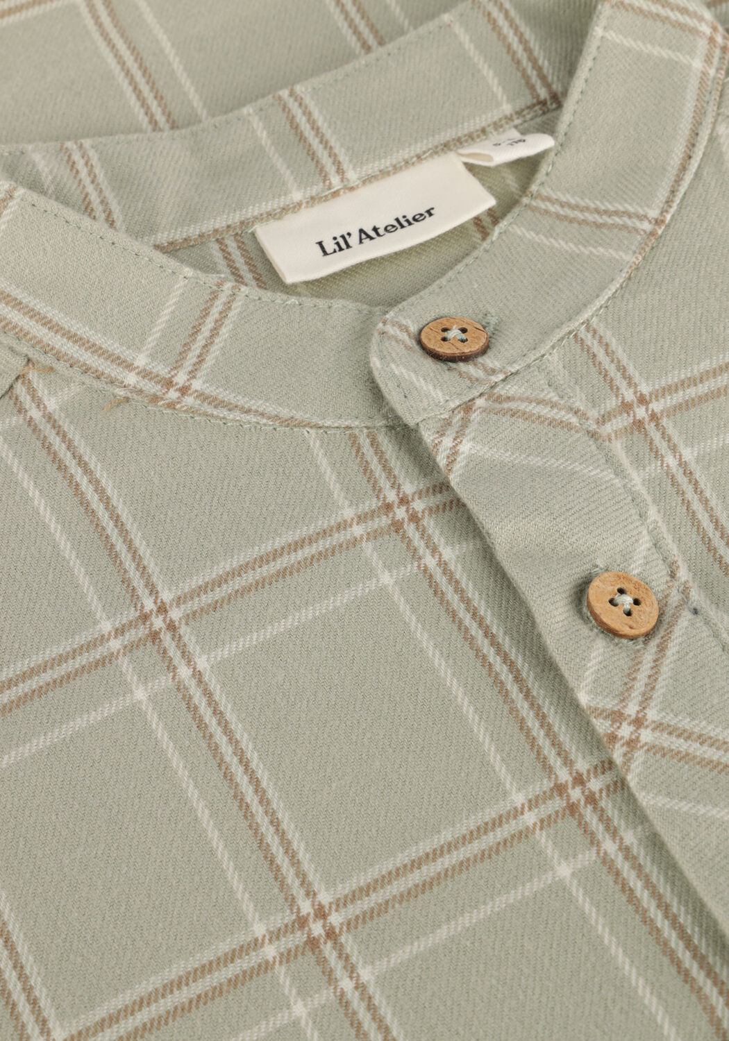 LIL' ATELIER Chemise d&eacute;contract&eacute; NMMODO LS NREG SHIRT LIL Olive - large