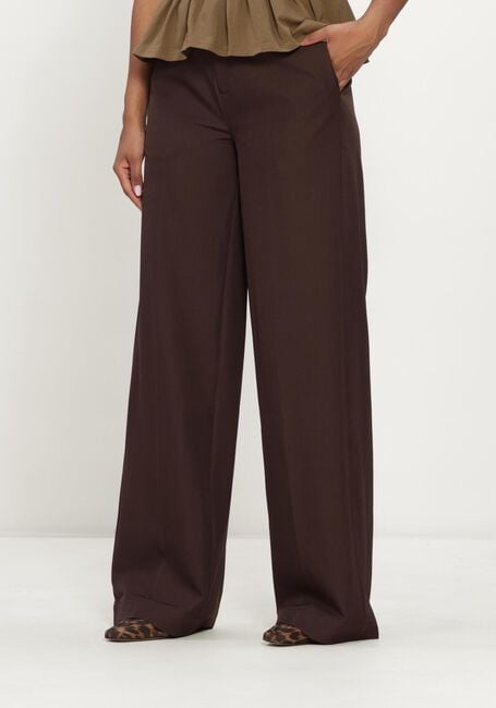 Bruine CO'COUTURE Broeken/jumpsuits LUNACC WIDE PANT - large