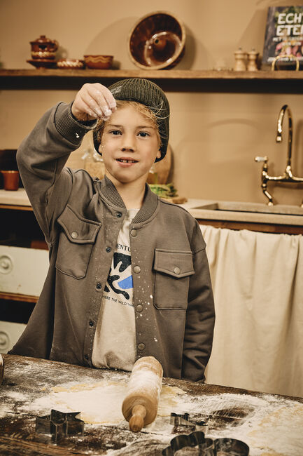 Z8 Gilet PELLE en marron - large