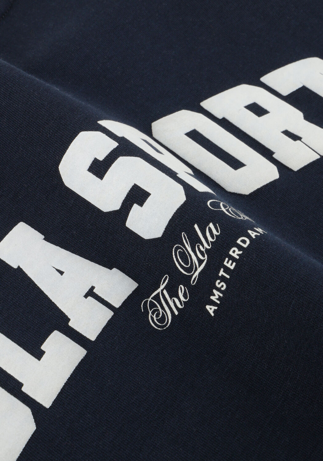 Donkerblauwe THE LOLA CLUB Trui JADE SWEATER - large