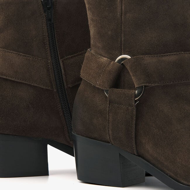 Groene VIA VAI Enkellaarsjes SHELLY CARTER - large