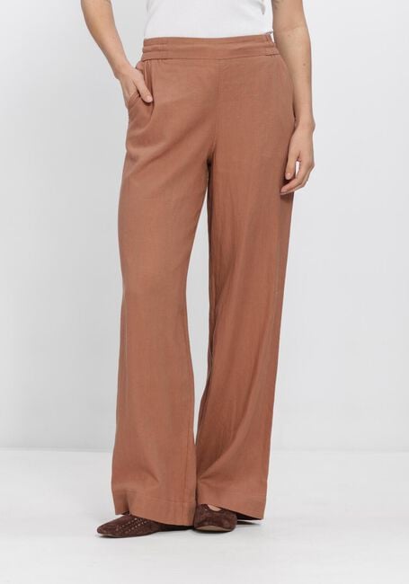 FIVEUNITS Pantalon large LINEAFV 763 en marron - large