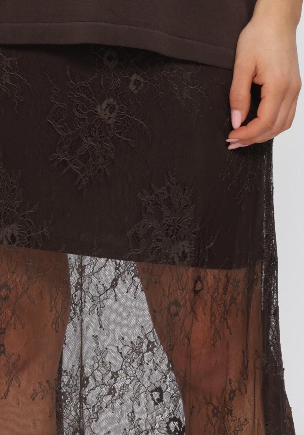 MSCH COPENHAGEN MSCHDUSTY HW SKIRT Jupes Gris clair - large