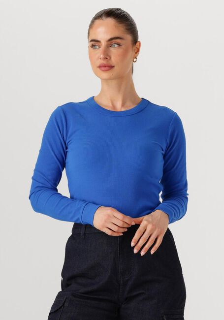 PENN & INK LONGSLEEVE W25F1745 Hauts & T-shirts en bleu - large