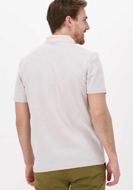 Beige COLOURFUL REBEL Polo STRUCTURE PATCH POLO - large