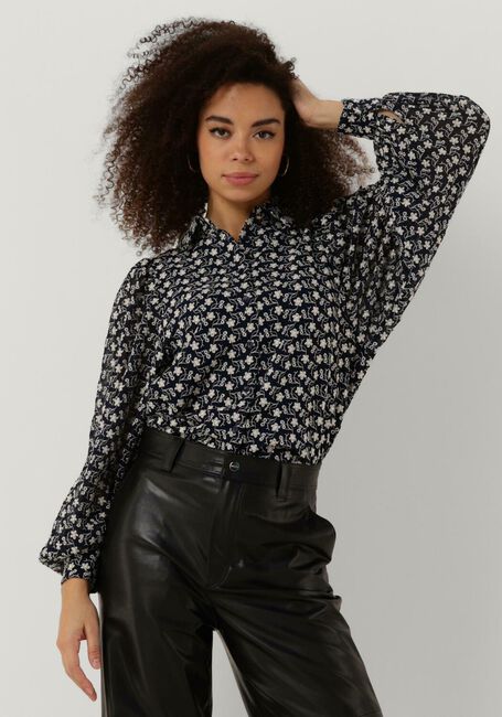 FREEBIRD WV-ZIGZAG-JACQ-PES-23-3 Blouses en bleu - large