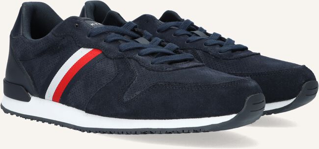 Blauwe TOMMY HILFIGER Sneakers ICONIC SUEDE Blauwe TOMMY HILFIGER Sneakers ICONIC SUEDE - large