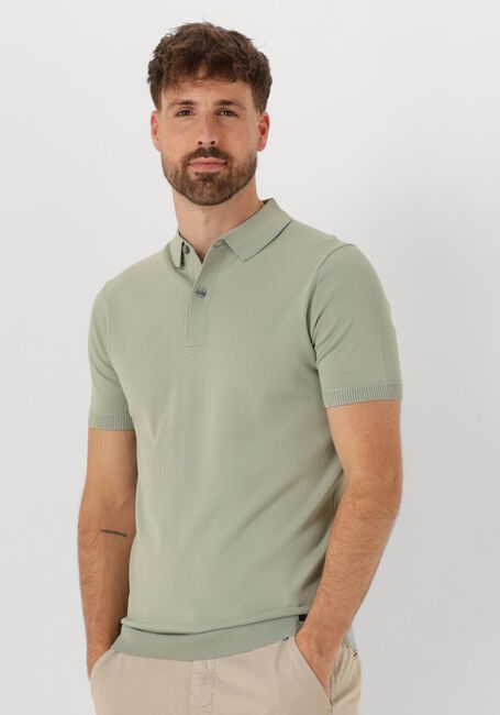 Groene GENTI T-shirt POLO BUTTON SS K2046-1260 - large