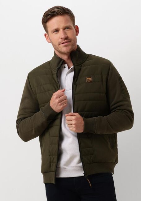 PME LEGEND ZIP JACKET HYBRID SWEAT Vestes en vert - large