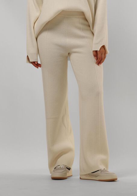 RESORT FINEST Pantalon KNITTED PANTS Écru - large