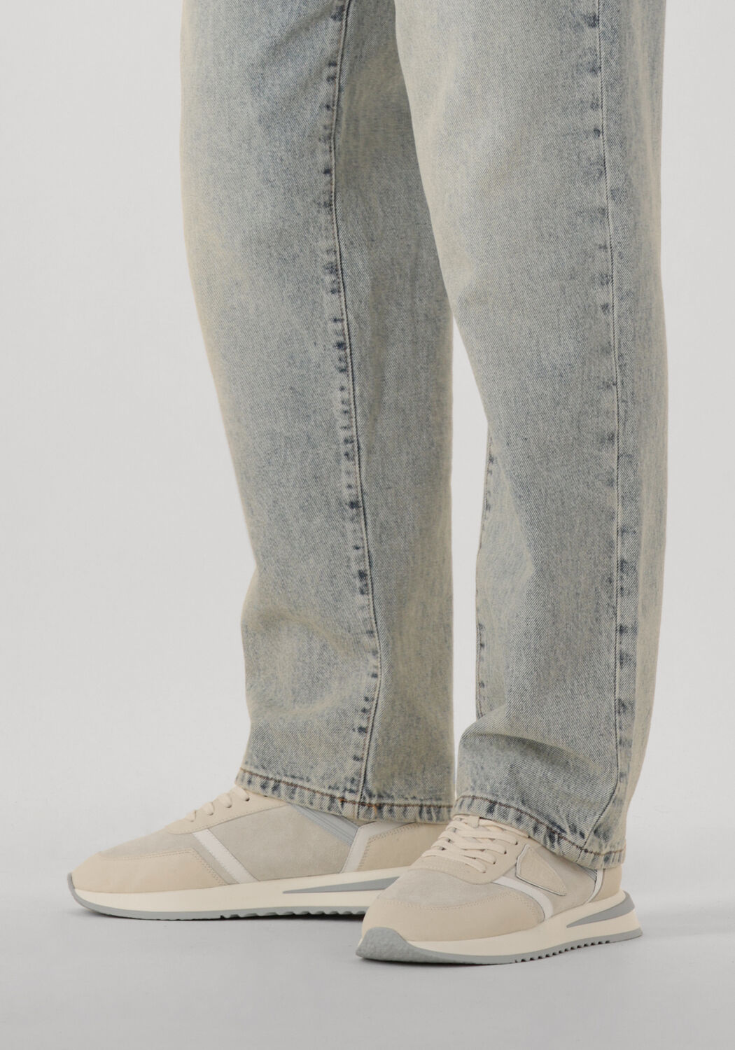 PHILIPPE MODEL Baskets basses TROPEZ 2.1 LOW MAN en beige - large