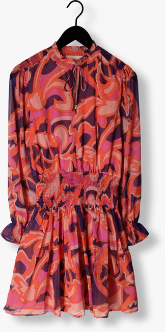 Roze FREEBIRD Mini jurk WV-CRINKLE-AOP-PES-23-1 - large