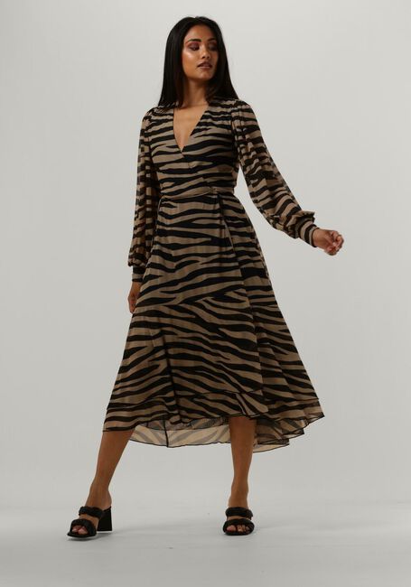 BRUUNS BAZAAR Robe midi PHLOX NORA DRESS en beige - large