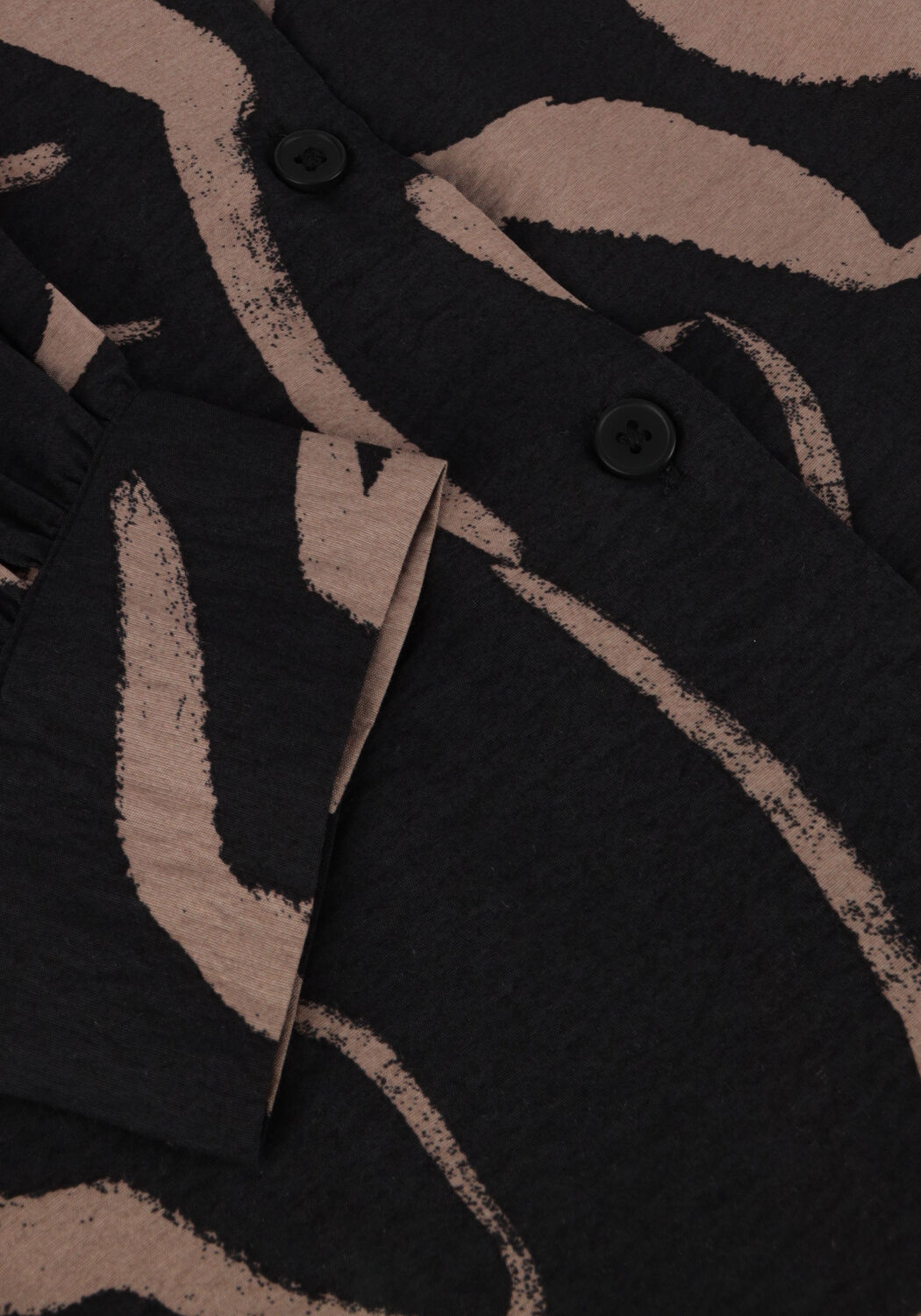 OBJECT Mini robe OBJJACIRA L/S V-NECK SHORT DRESS en noir - large