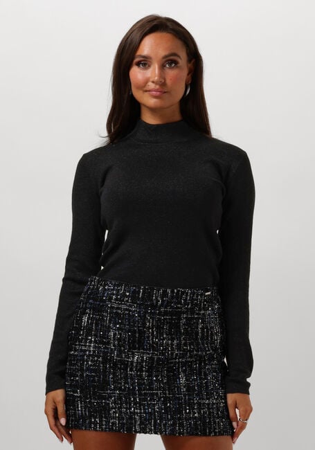 EST'SEVEN Col roulé NIKOLE TOP LONGSLEEVE en noir - large