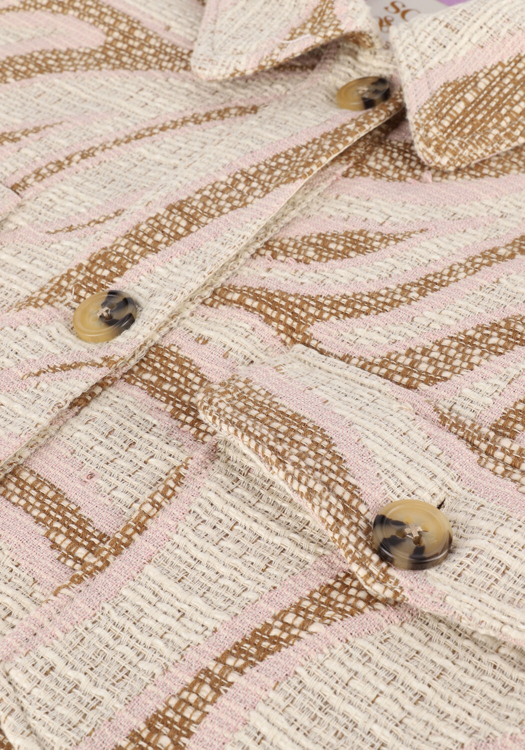 SCOTCH & SODA OVERSIZED STRUCTURED SHIRT JACK Blouses Sable - large