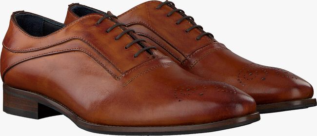 MAZZELTOV Chaussures à lacets 4054 en marron  - large