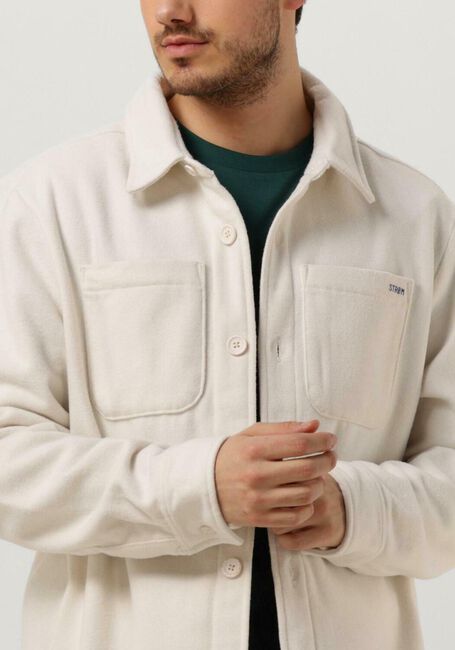 Beige STRØM Clothing  OVERSHIRT - large