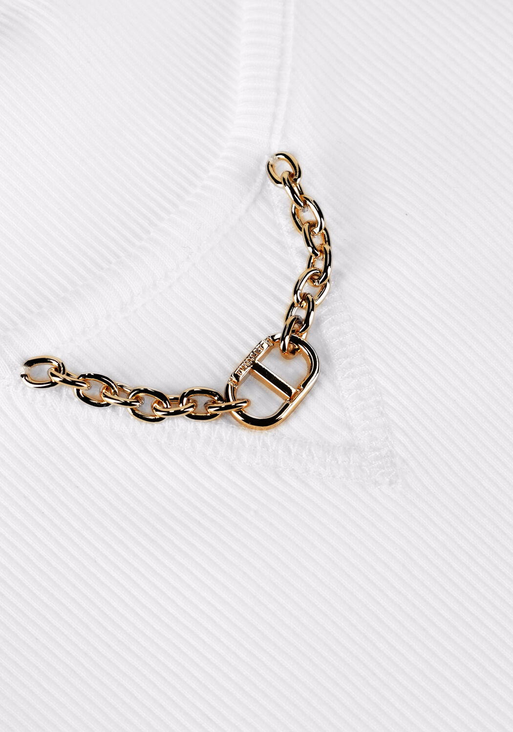 Witte TWINSET MILANO Top 251TT2400 - large