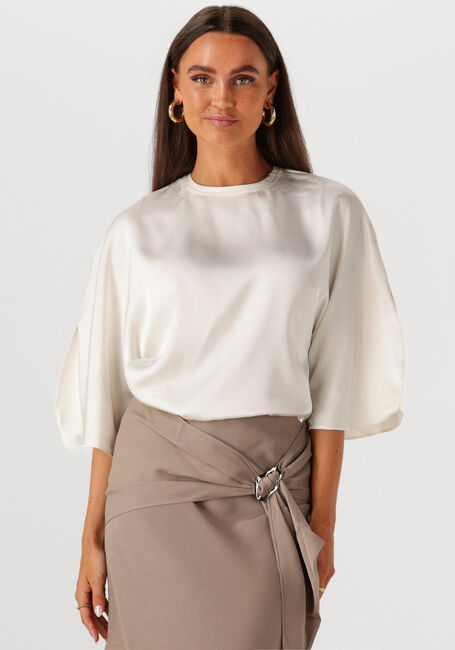 NEO NOIR LIORA HEAVY SATEEN BLOUSE Blouses en blanc - large