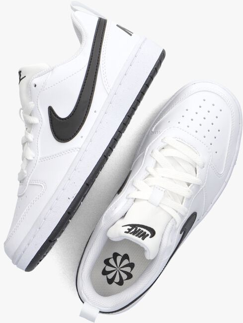 Witte NIKE Lage sneakers COURT BOROUGH LOW RECRAFT - large