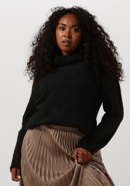 MY ESSENTIAL WARDROBE Col roulé MEENAMW KNIT ROLLNECK en noir - large