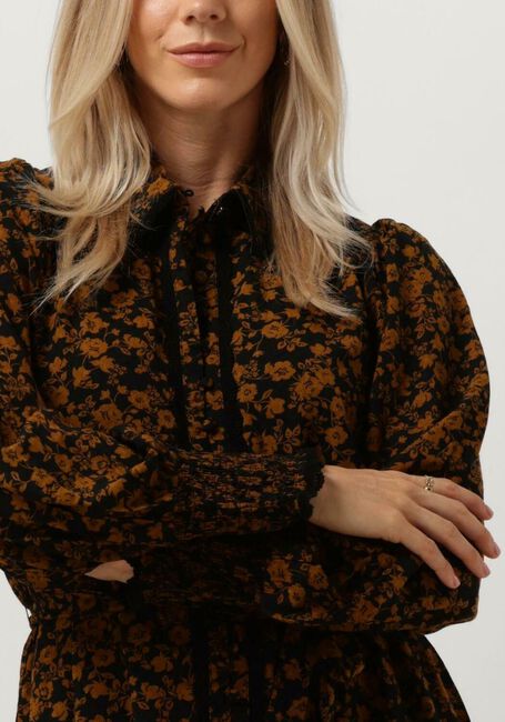 Y.A.S. Mini robe TASTILERA LS SHIRT DRESS en noir - large