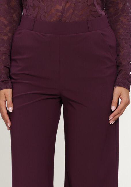 STUDIO ANNELOES Pantalon LEXIE BONDED TROUSERS Bordeaux - large